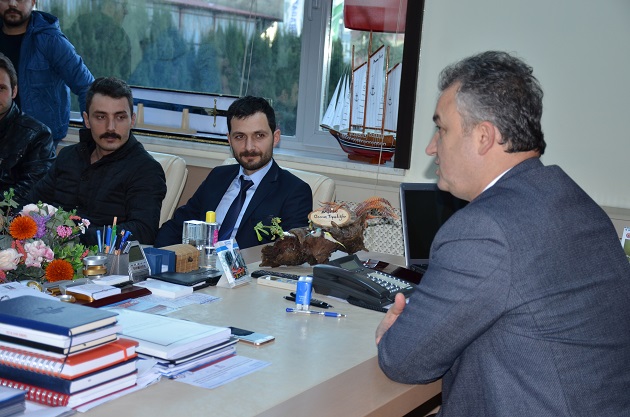 Ak Parti Gençlik Kolları Başkanından Veda Ziyareti.