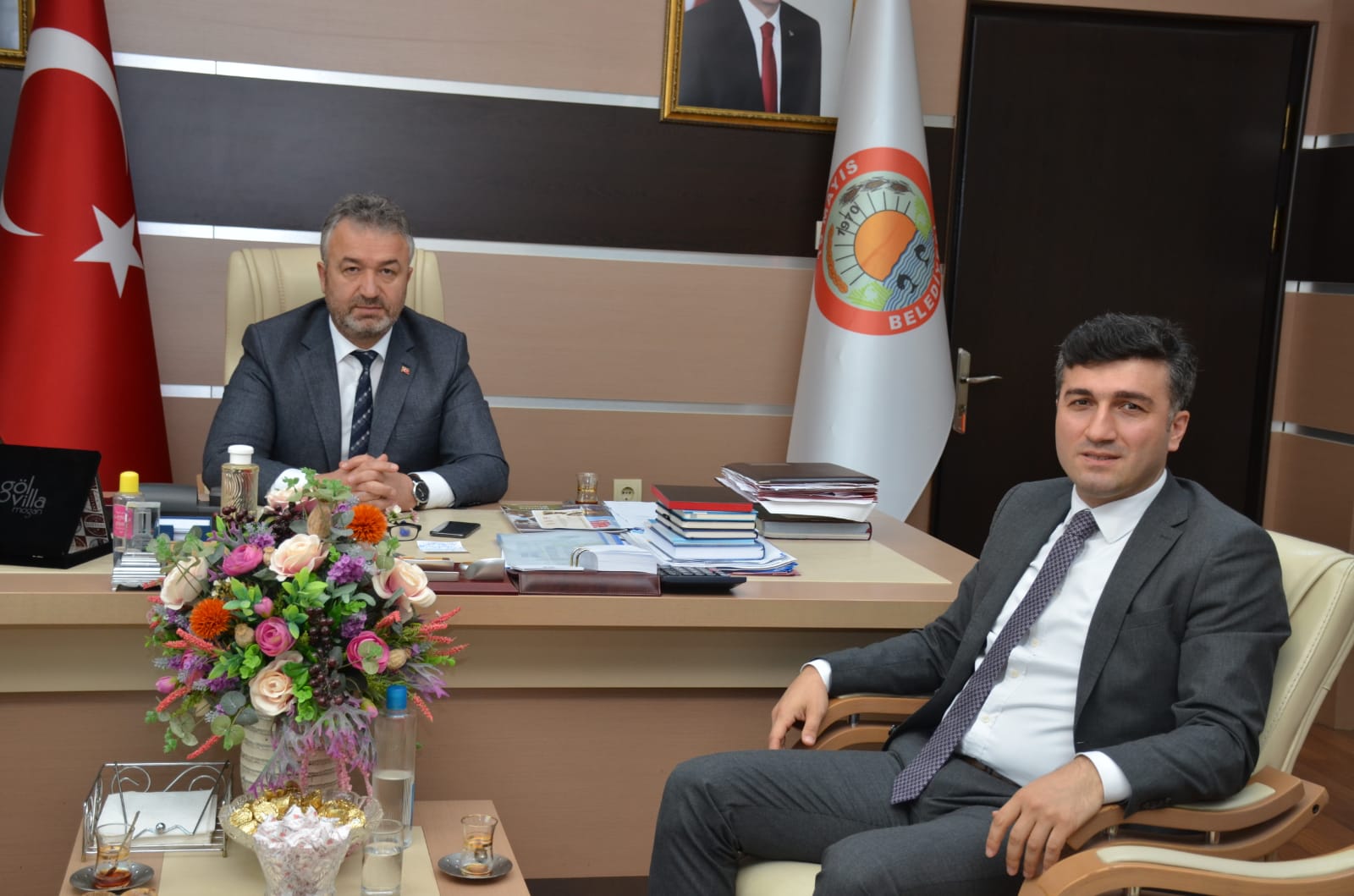 Kılıç’tan Başkan Topaloğlu’na İade-i Ziyaret.
