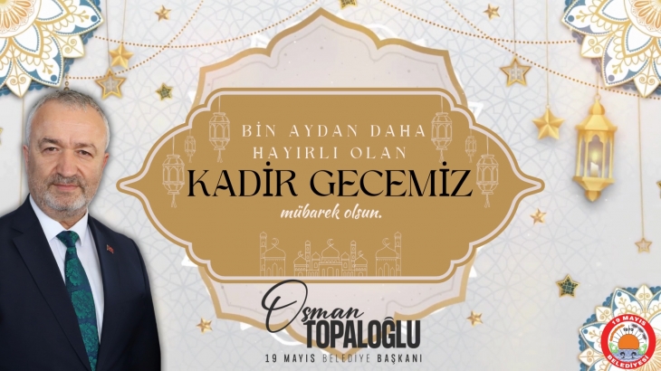 Mübarek Kadir Gecemiz Kutlu Olsun.