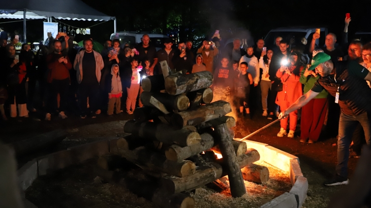 Nebiyanfest’te Kamp Ateşi Yakıldı