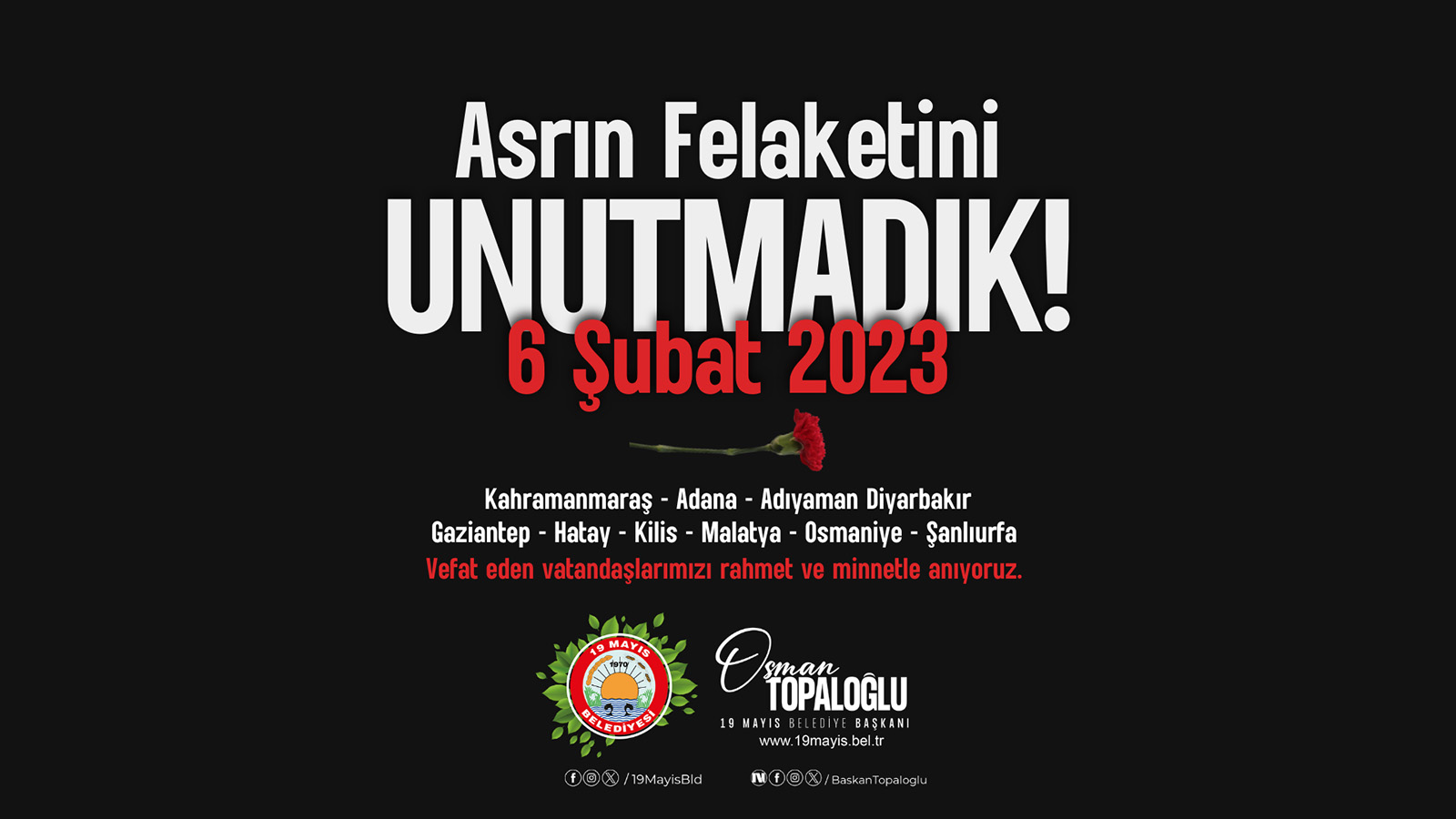Unutmadık..!