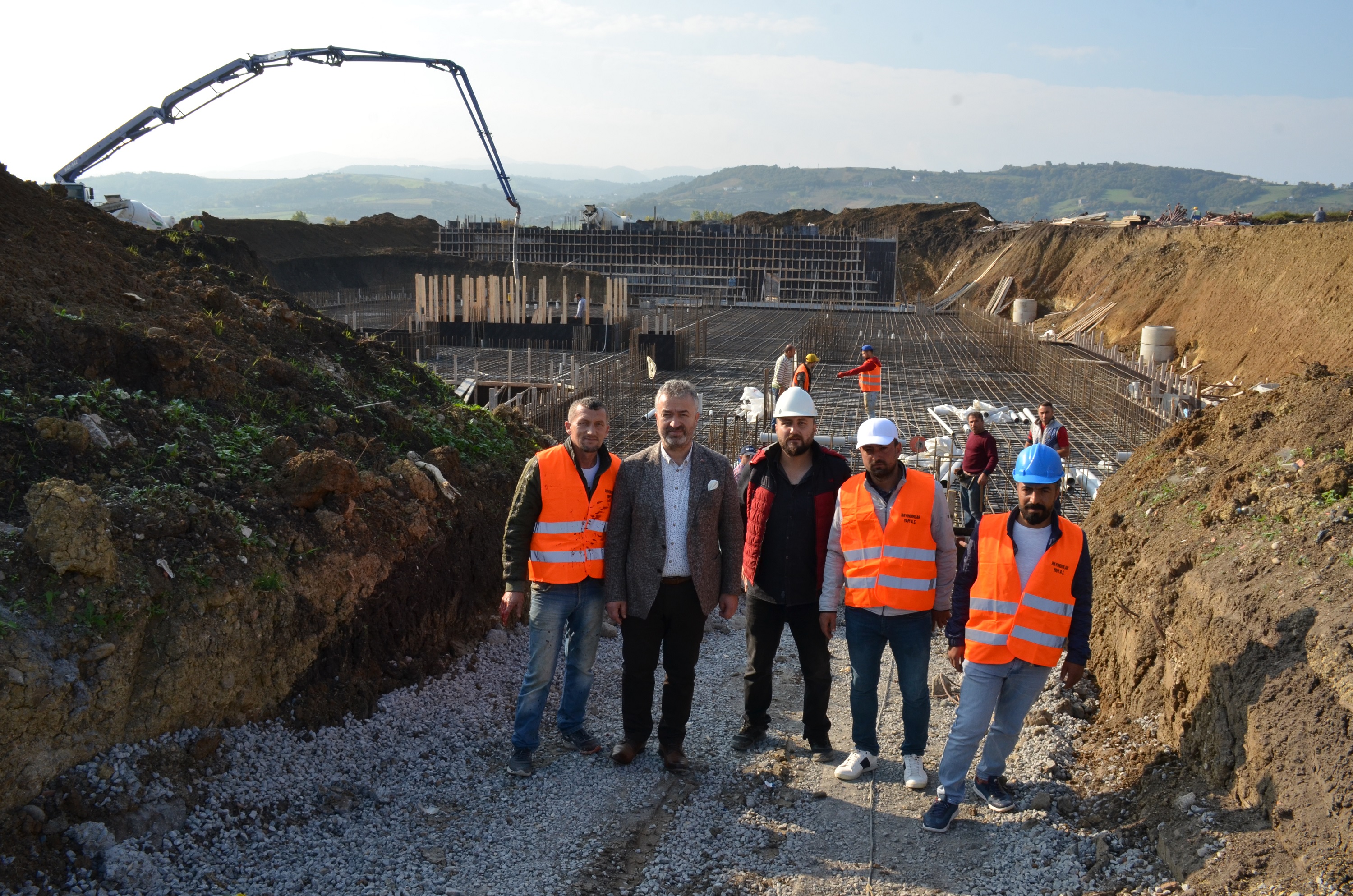 Yeni Devlet Hastanesinin Temeli Atıldı.