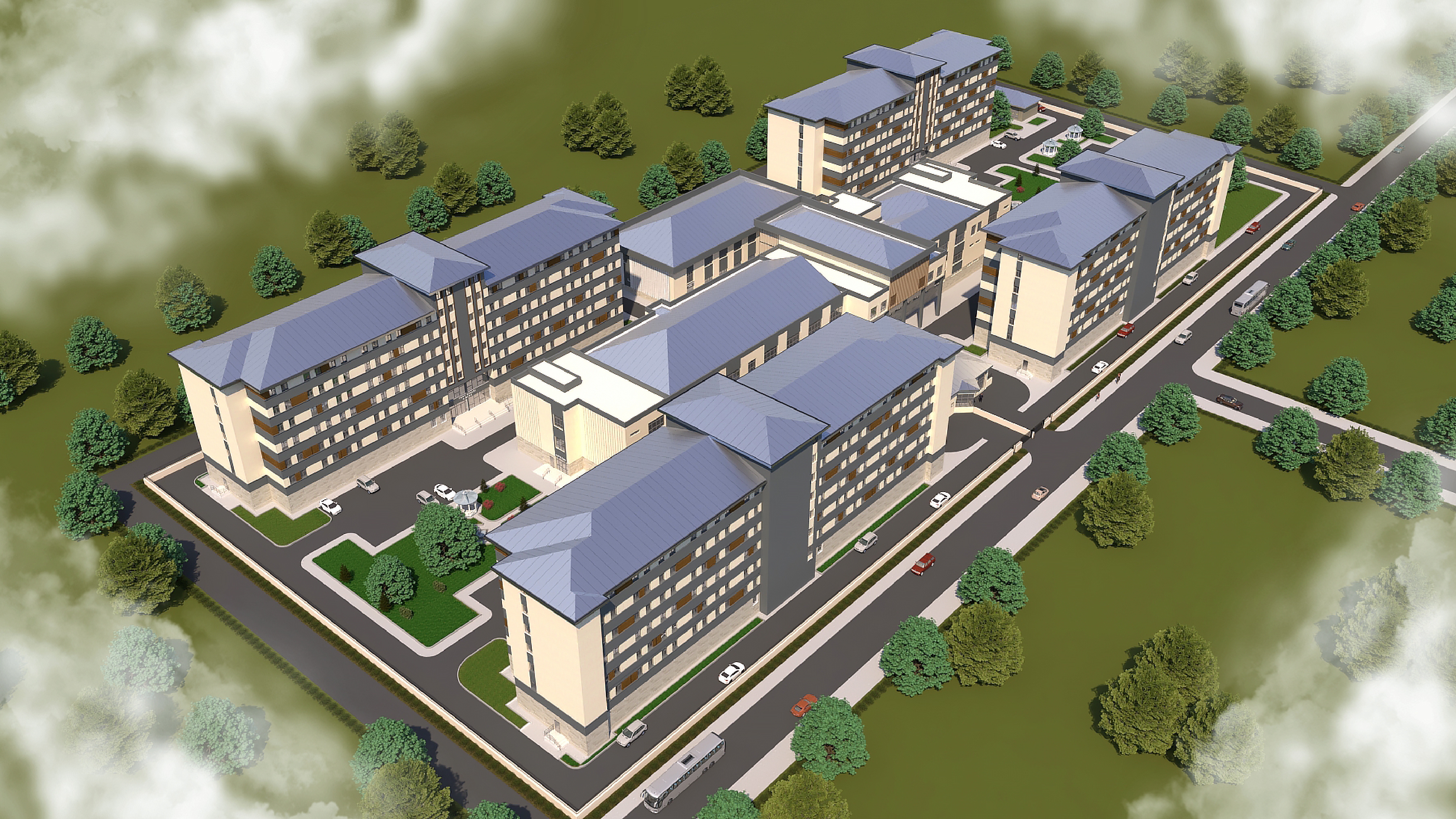 2.000 ( 1000 KIZ + 1000 ERKEK ) KİŞİLİK KYK ÖĞRENCİ YURDU İLÇEMİZE HAYIRLI OLSUN